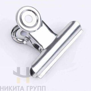 Зажим "Бульдог" металлический 64мм