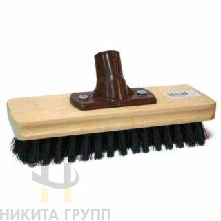 Щётка палубная дер.215*80*27мм 6-рядн
