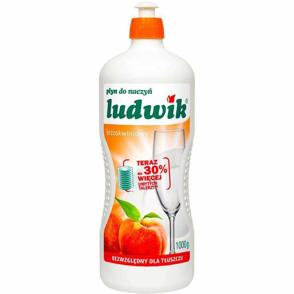 Средство для мытья посуды Ludwik 450г. Персик