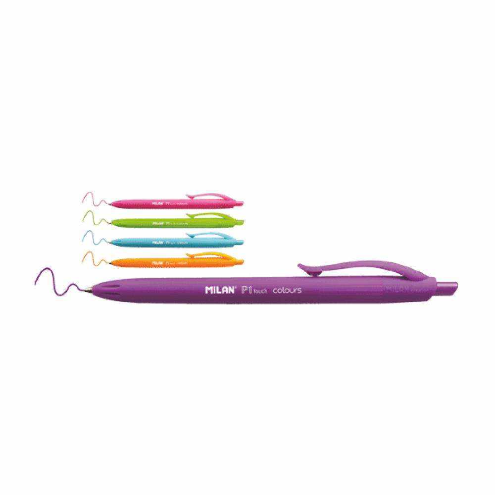 Ручка автоматическая MILAN "TOUCH COLOURS" Factis 1 мм