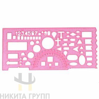 Линейка офицерская гибкая отливная шкала