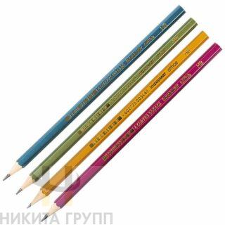 Карандаш чернографитный OFFICE НВ шестигранный