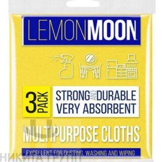 Салфетка вискозная, 30*38см, 3шт LemonMoon
