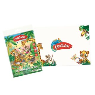 Клеенка для труда, Creativiki, ПВХ, с рисунком