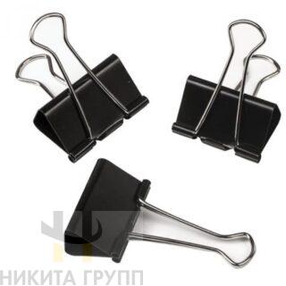Зажимы черный металл 41 мм
