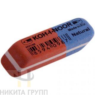 Ластик 41х14х8 мм KOH-I-NOOR BLUE STAR
