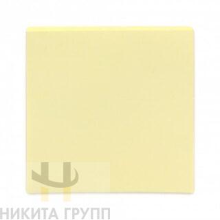 Бумага для заметок с клеевым краем, жёлтая, 76х76 мм