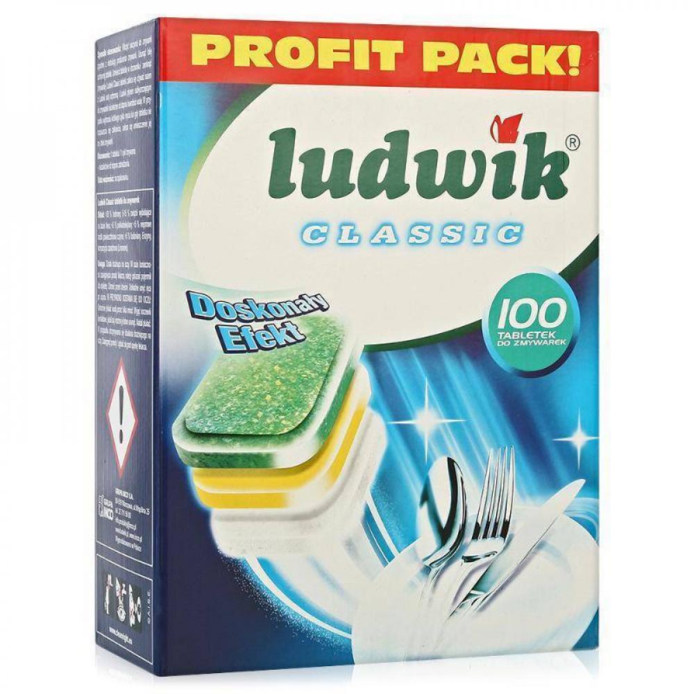 Таблетки для посудомоечных машин Ludwik Classic, 100 шт