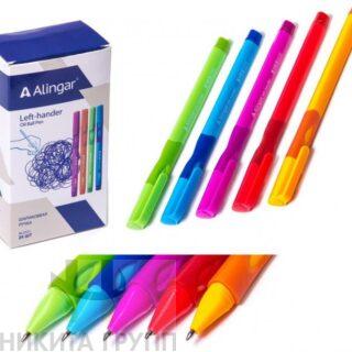 Ручка шариковая синяя для левшей 0,7мм