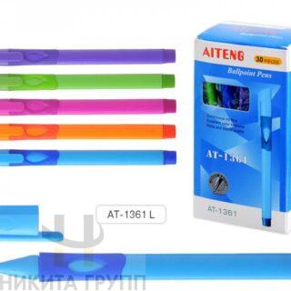 Ручка шариковая синяя для левшей 0.7 мм