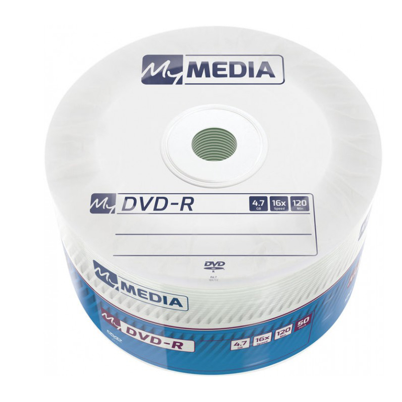 Диск DVD-R 4.7Gb 16x MyMedia