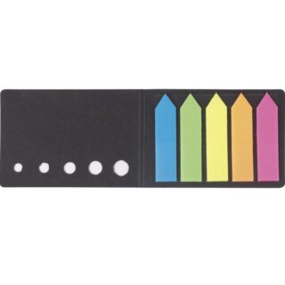 Закладки клейкие STAFF, НЕОНОВЫЕ пластиковые "СТРЕЛКИ", 50х12 мм, 5 цветов х 20 листов, в картонной книжке