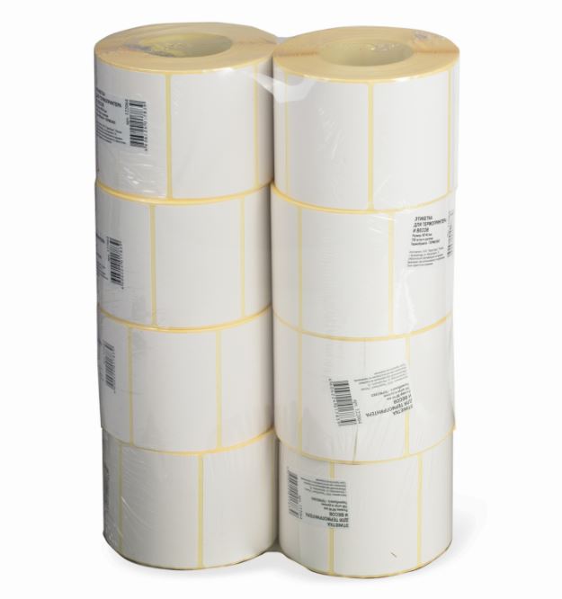 Этикетка (весовая) ТермоЭко (58х40 мм)