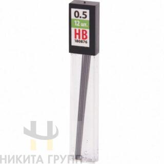 Грифели запасные 0,5 мм, HB, STAFF "EVERYDAY"