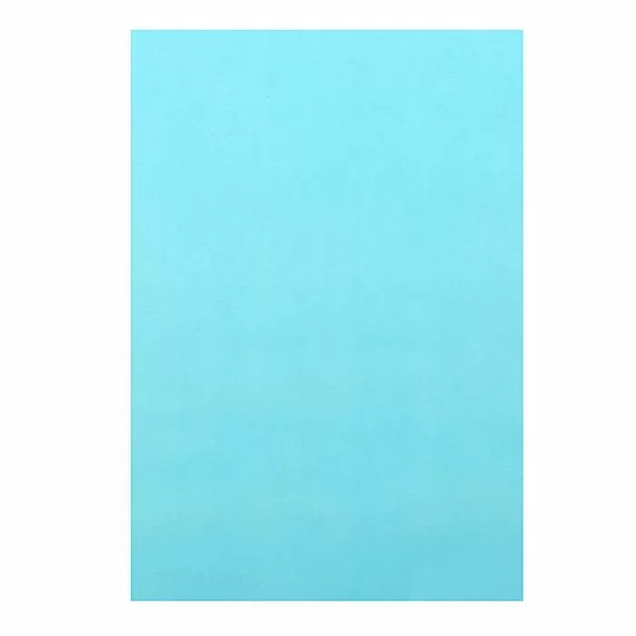 Бумага А4 голубая, пастель, 10 листов + файл