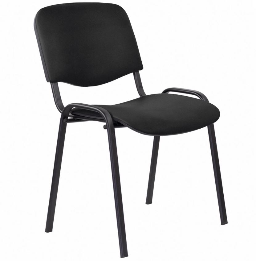 Стул STAFF "Iso Lite CF-008", ткань черная (С-11)