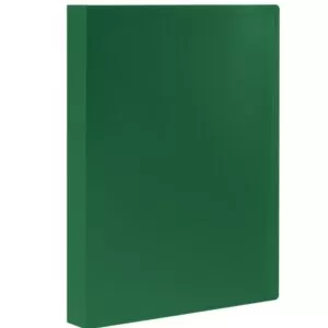 Папка 30 вкладышей STAFF, зеленая, 0,5 мм