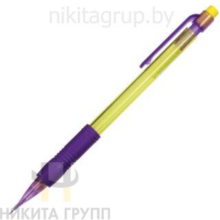 Карандаш механический 0,5 мм, ЮНЛАНДИЯ "Юнландик-архитектор", ластик, резиновый грип