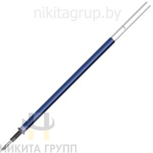 Стержень стираемый гелевый BRAUBERG 130 мм, СИНИЙ, евронаконечник, узел 0,5 мм
