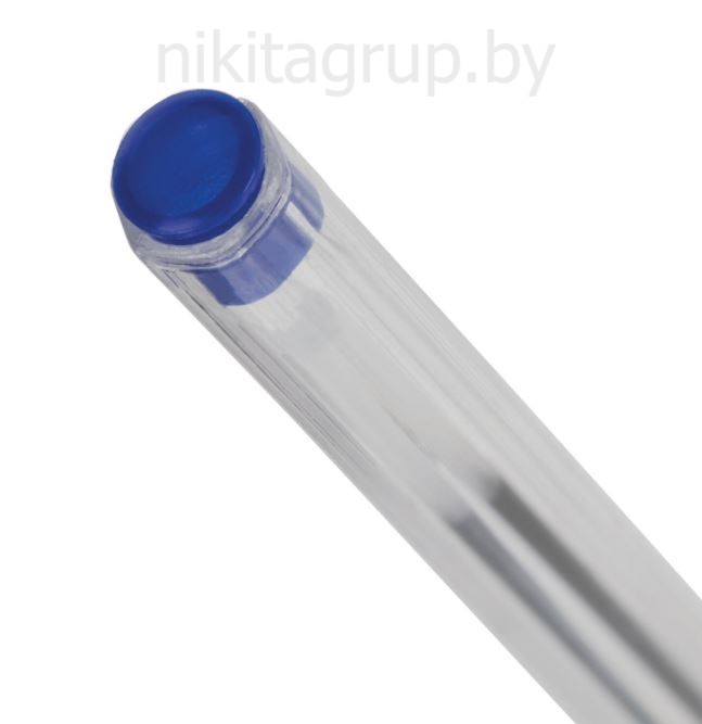 Ручка шариковая Basic Budget BP-02 письмо 500 м синяя