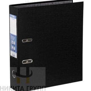 Регистратор 75мм Classic А4 несъёмный арочный механизм ЧЕРНЫЙ