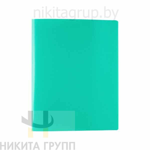 Папка на 4 кольцах 450мкр. шир. корешка 25мм песок ЗЕЛЕНЫЙ Classic А4