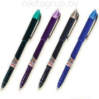 Ручка шариковая "Flair" WRITO-METR DX, пластик, синяя, цв.корпуса: ассорти