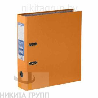 Регистратор 75мм Classic А4 несъёмный арочный механизм ОРАНЖЕВЫЙ