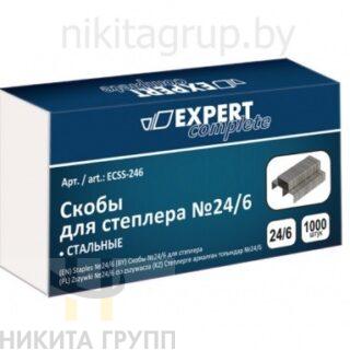 Скобы для степлера №24/6, оцинкованные 1000 шт