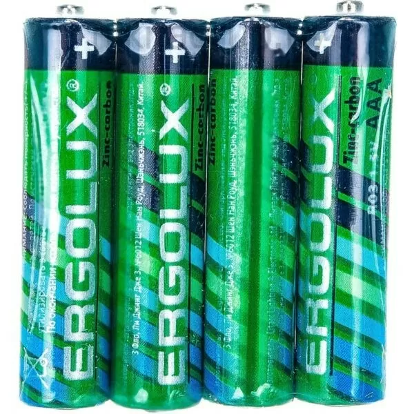 Батарейка Ergolux R03SR4 1.5В, R03, SR4