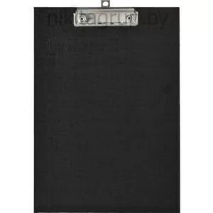 Доска-планшет PVC Classic А4 с металлическим прижимом, цвет черный