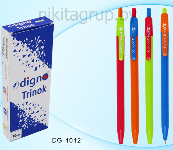Автоматическая шариковая ручка с чернилами на масляной основе: DIGNO "TRINOK"