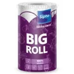 Бумажные полотенца "Sipto Big Roll" белые 2-х сл. (1рул.)