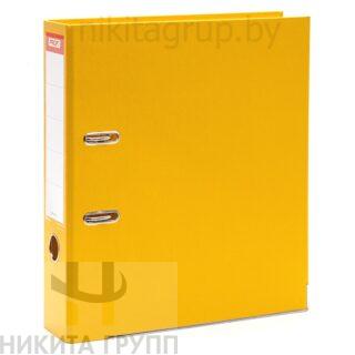 Папка регистратор А4, ПВХ Эко, 50 мм. желтый