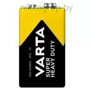 Батарейка VARTA Super Heavy Duty 6F22 SP 1/10/100
