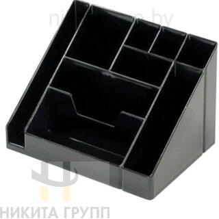 Подставка-органайзер "Каскад", 115х160х105 мм, 9 отделений, черная, ОР11
