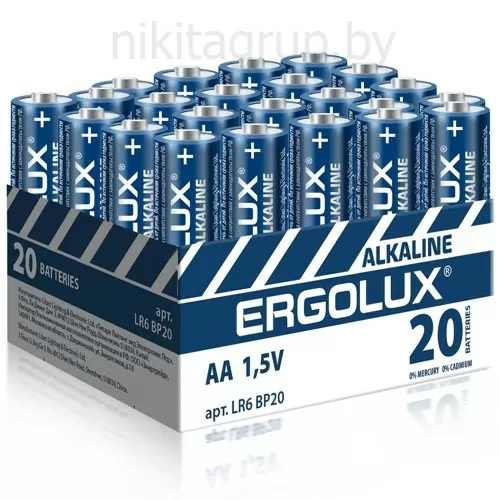14675 Батарейка Ergolux LR6 Alkaline
