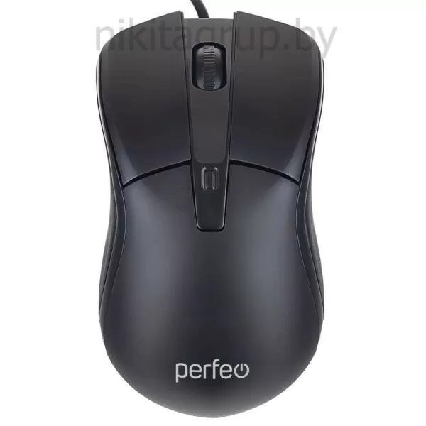 Perfeo мышь оптическая "ONE", 3 кн, DPI 1000, USB, чёрн