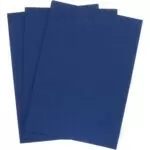 Обложка для переплета картон под кожу А3 синие