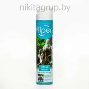 Освежитель воздуха в аэрозольной упаковке серии "Alpen" 300 мл Горный водопад