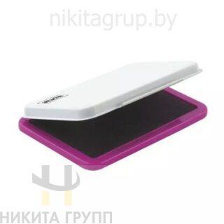 Подушка штемпельная настольная Attache фиолет 68х101 см металл