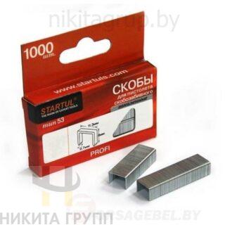 Закаленные скобы используются для крепления материала к поверхностям из фанеры, ДСП, дерева и т. п. при помощи скобозабивного пистолета.