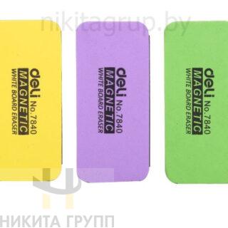 Щетка для доски магнитная "Deli" ассорти