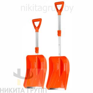 Лопата снеговая автомобильная с телескоп. рукояткой 240х340мм STARTUL MASTER