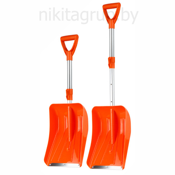 Лопата снеговая автомобильная с телескоп. рукояткой 240х340мм STARTUL MASTER