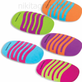 Ластик BRAUBERG "Mix Pro", 58х33х13 мм, цвет ассорти