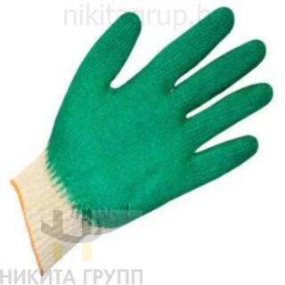 Перчатки х/б с латексным покрытием (одинарный облив) 13кл