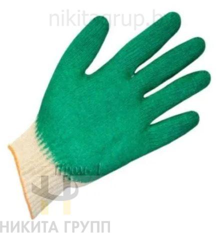 Перчатки х/б с латексным покрытием (одинарный облив) 13кл