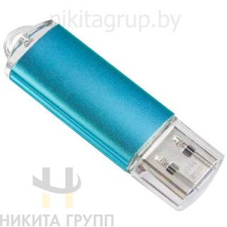 Флеш-диск 16GB USB Perfeo E01 Blue economy series