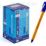 Ручка шариковая JET-LINE ORANGE, пластиковый оранжевый корпус, 0,7мм, синяя